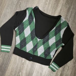 Argyle Cardigan Sweater Out of Stock Disney